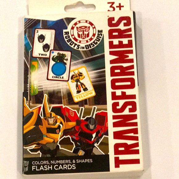 TRANSFORMERS FLASH CARDS